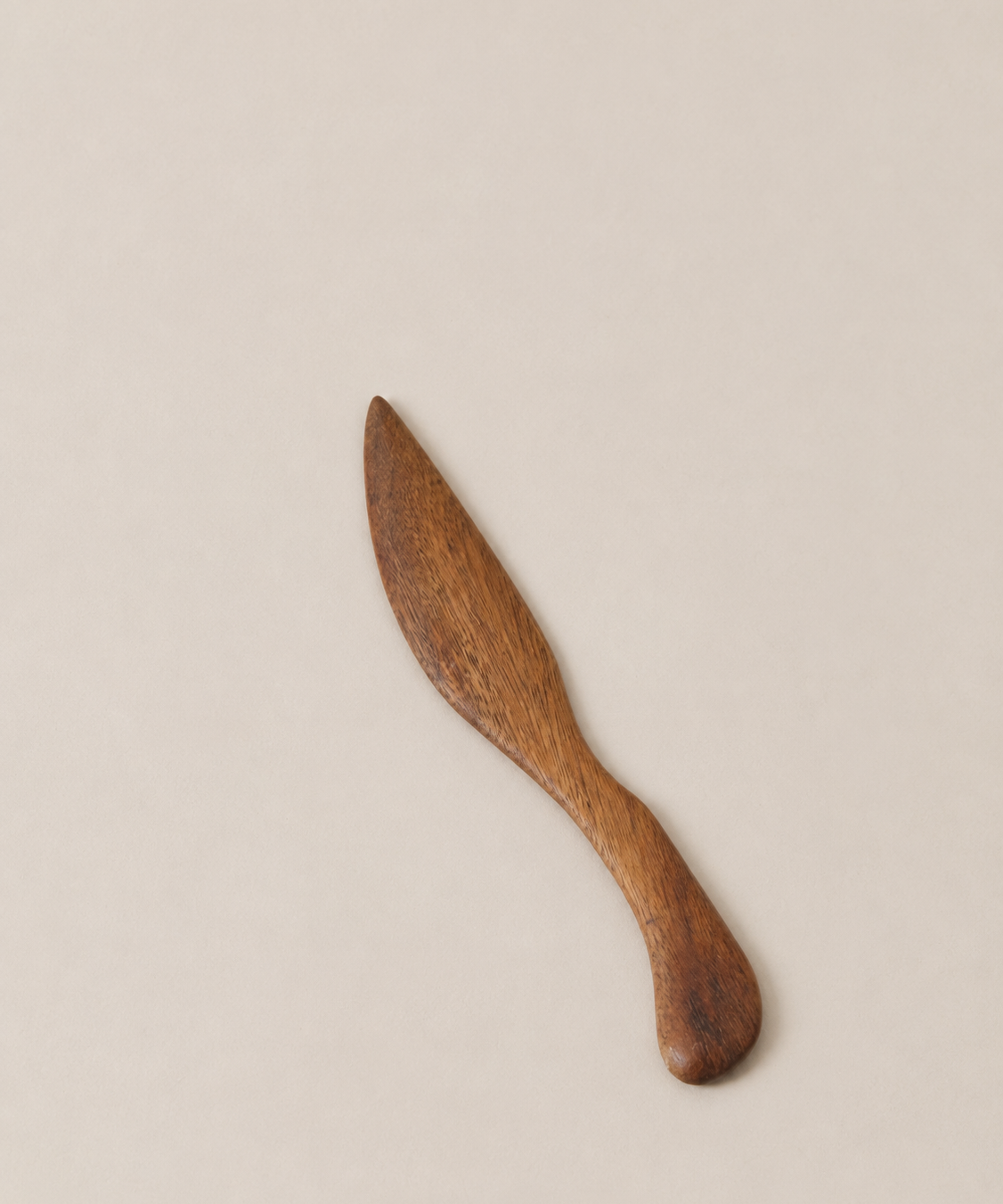 Small wooden serving set