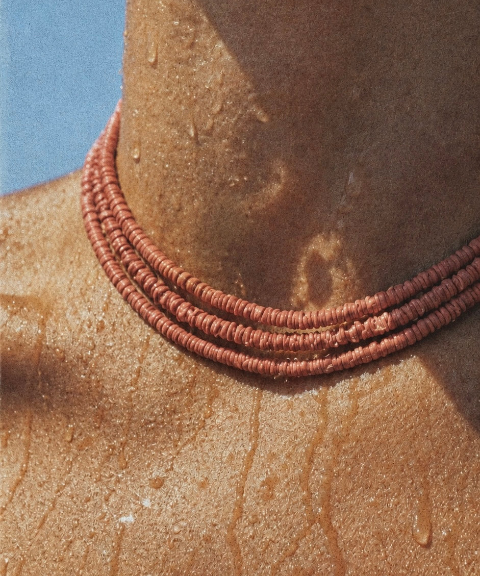 Multicolor Clay Necklaces