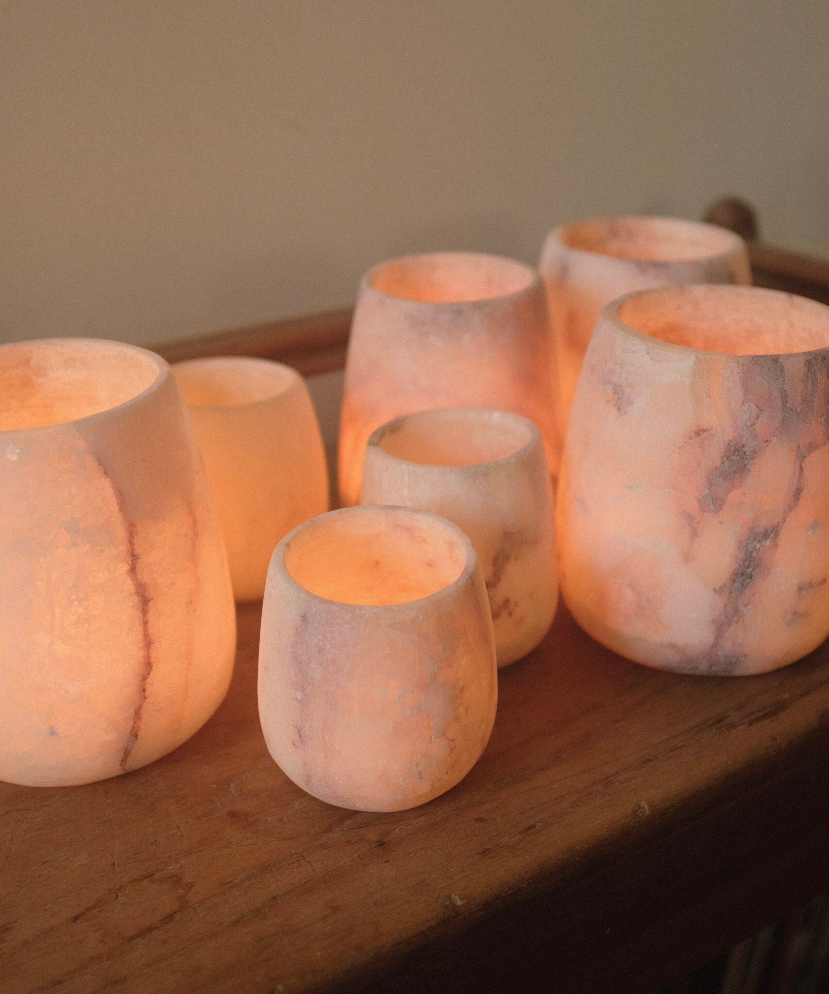 Alabaster stone vase no.2