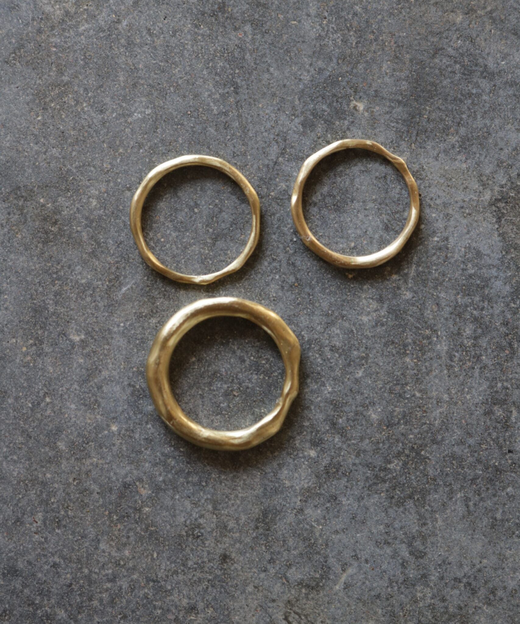 Raw copper ring no.4