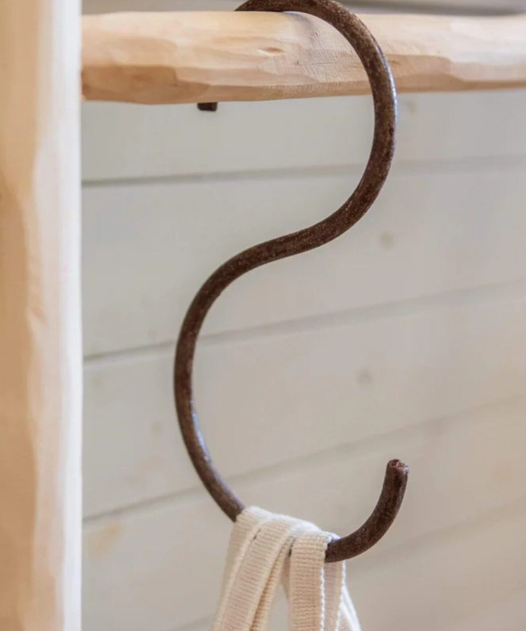 Rusty S hook hanger